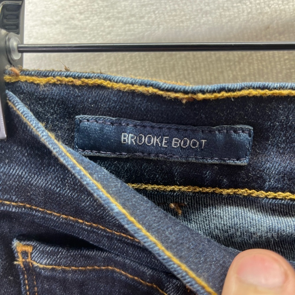 Lucky Brand Brooke BootCut Jeans Womens 4/27 Stretch Blue Denim Pants Cute 2135 - Picture 3 of 11